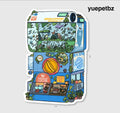 Capsule Station Vinyl Sticker - Sticker